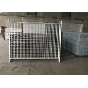 Security Barrier 5mm Temporary Steel Fencing For Construction Event