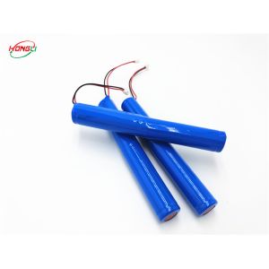 18650 1s2p 3.7 V Lithium Battery Pack , 3000mAh Cylindrical Li Ion Battery For