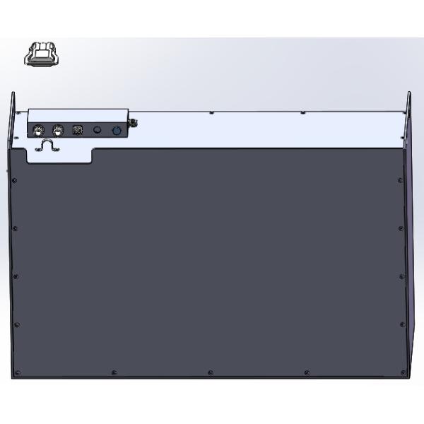 Forklift Lithium Ion Battery System EK-BZ-B022 51.2V 350Ah