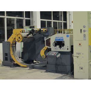 Large Nc Servo Roller Feeder Automation High Precision Stamping Process