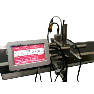 High Capacity Multifunction Thermal Inkjet Coder , Inkjet Coding And Marking 8