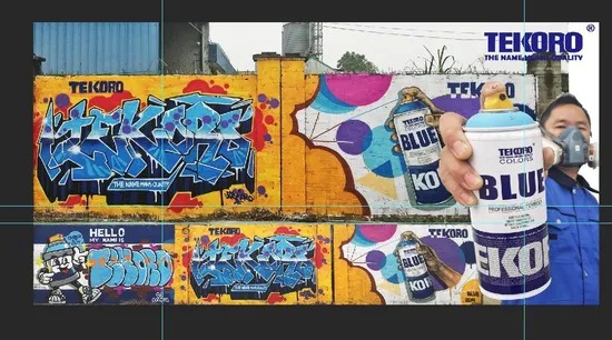 Quality Eco-Friendly High-Efficiency Quick Drying Graffiti Spray Paint and Aerosol Spray Paint for sale