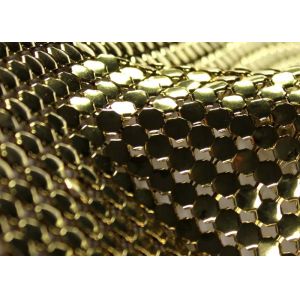 Buy cheap Scale Mesh Curtain with Unique Texture and Bright Surface from wholesalers