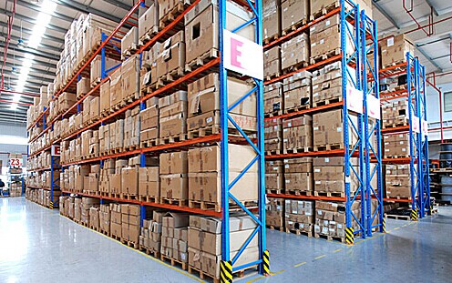 Customized warehouse storage heavy duty racking shelving system