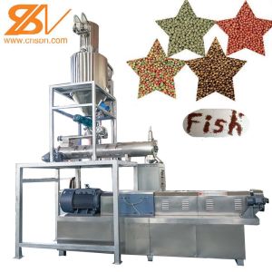 Energy Saving Fish Food Equipment Extruder Processing Line