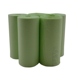Buy cheap Reusable Biodegradable PLA Grocery Bag On Roll Compostable Plastic Shopping Bags product