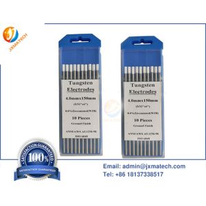 Buy cheap Wy20 Wz8 Tungsten Alloy Electrodes TIG Welding 16.3 G/Cc from wholesalers