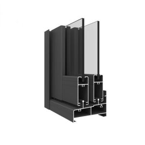 Buy cheap 6063 Shiny Grey Powder Coated Aluminium Extrusions For Building from wholesalers