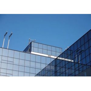 Buy cheap Customizable Aluminum Panel Soundproof Glass Curtain Wall for Energy Saving with Custom Patterns Available from wholesalers
