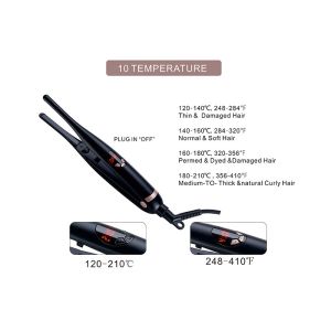 Buy cheap 20W Dual-Purpose Hair Curler Straightener with 200-250°C Temperature Control and Dual Wet and Dry Styling from wholesalers