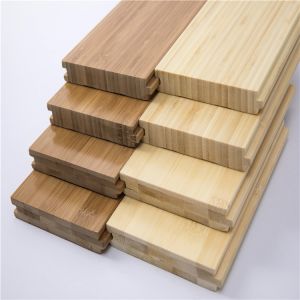 Buy cheap Indoor Solid Bamboo Flooring with Natural Carbonized Finish and 100% Pure Bamboo Wood from wholesalers