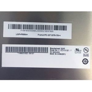 Buy cheap G185HAN01.1 AUO 18.5 INCH sRGB，WLED Backlight，Life ≥ 50K hours，With LED Driver，Upside I/F，Matte from wholesalers