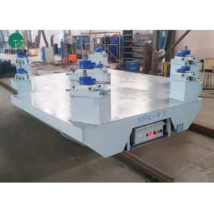 Buy cheap Foundry factory electric battery driven material transfer cart on rail from wholesalers