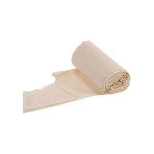 Green White Biodegradable Plastic Bags Transparent Thickness Custom Compostable