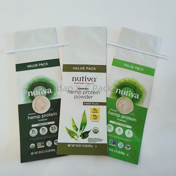 Customized Compostable Biodegradable Food Grade Block Bottom Cafe Coffee