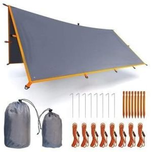 China UPF50+ Waterproof Fly Tarp Shelter 9.8X9.8ft on sale