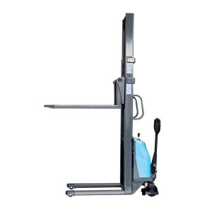 Buy cheap Semi Electric Hydraulic Stacker Pallet lifter 1.5tons 3 meters from wholesalers