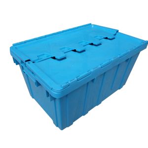 Buy cheap Big plastic nested and stacked storage boxes and bins from wholesalers