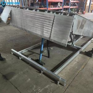 Buy cheap Heavy Duty Mechanical Automatic Adjustable Electric Container Lifting Table Platform from wholesalers