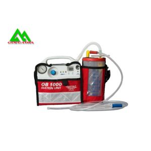 CE ISO Portable Suction Pump Medical Use , First Aid Aspirator Unit