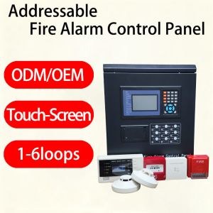 China Advanced Addressable Fire Alarm System With Touch Screen Display And Individual Device Communication CA200 on sale