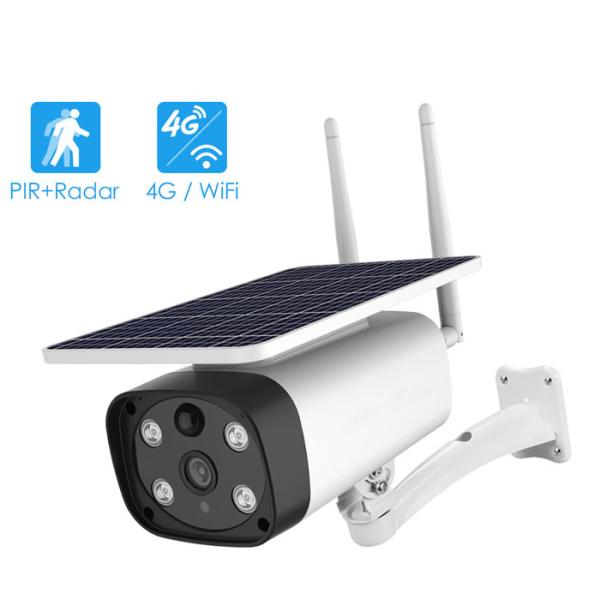 Quality Waterproof PTZ 4G Solar Camera Wireless CCTV Surveillance Camera for sale