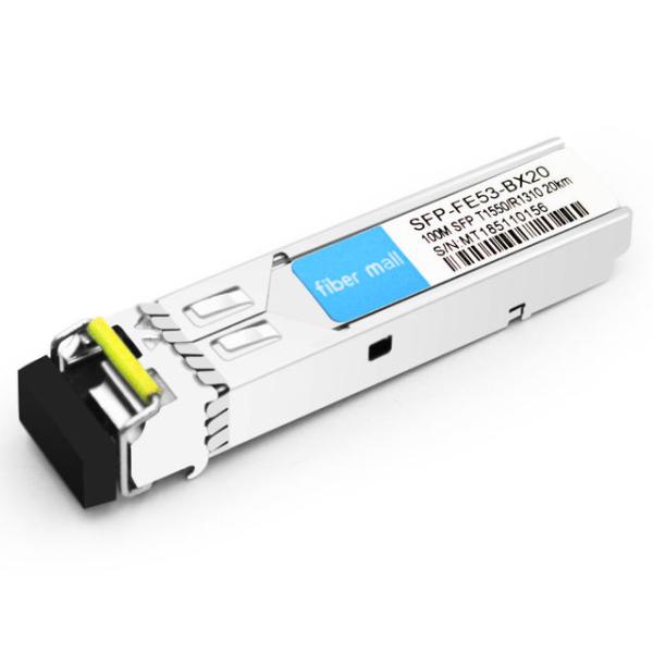 Quality Huawei SFP-FE-LX-SM1550-BIDI Compatible 100Base BX BIDI SFP TX1550nm/RX1310nm 15km LC SMF DDM Transceiver Module for sale