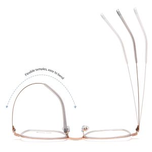 Buy cheap Acetate Titanium Rectangular Rimmed Glasses CE With Interchangeable Lenses from wholesalers