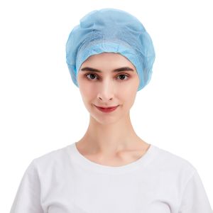 Buy cheap automatic non woven cap disposable bouffant caps surgical items cap hat medical medic cap with elastic CE ISO13485 from wholesalers