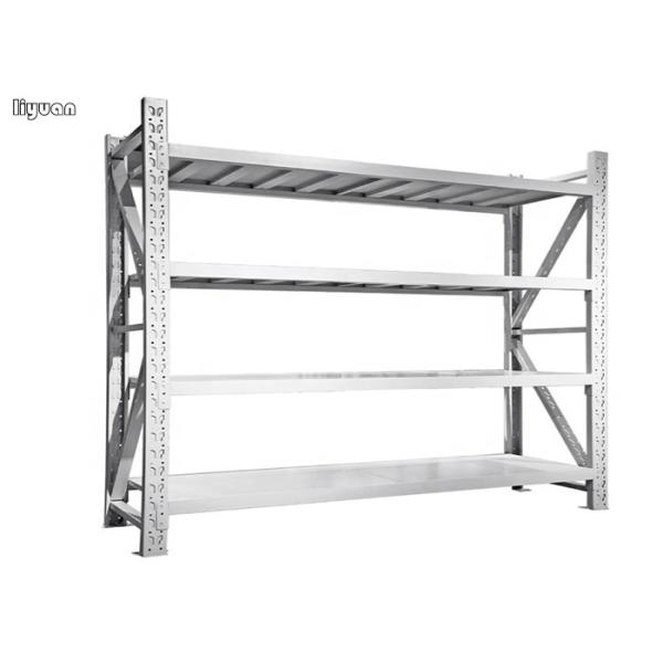 Buy cheap Stable Medium Duty Shelving Racking Galvanized Surface Customized Dimension from wholesalers