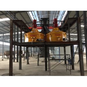 Buy cheap PMC2000 Vertical Shaft Mixer Metro Tunnel Segments Concrete Batch Mixer from wholesalers
