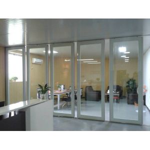 Buy cheap Aluminum Sliding Doors / Collapsing Aluminum Sliding Partition Walls Easy Installation from wholesalers