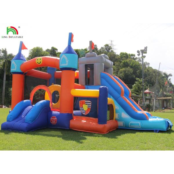Commercial Inflatable Bounce Combo House Jumping Castle With Slides & Ball Pit