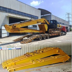 Buy cheap OEM Custom Length Long Reach Boom Arm for Excavators Demolition Work from wholesalers