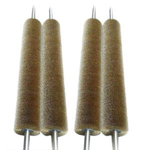 Buy cheap Brass Wire Belt Conveyor Brush Rollers Wood Deburring OEM from wholesalers
