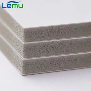 Buy cheap Sustainable Living Glossy Marble Bamboo Charcoal Board Veneer Marble Fiber Wall Panel from wholesalers