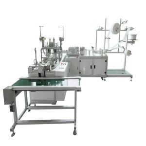 Buy cheap 220V 5.5kw Earloop Mask Machine 150pcs Flat Face Mask Packing Equipment from wholesalers