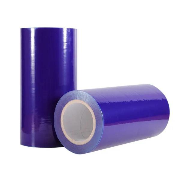 Quality Factory Direct Blue Electrostatic Protection PE Protective Film For Metal Glass Plastic Surface Protection for sale