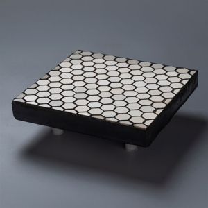 China Wear Resistant Rubber Alumina Ceramic Panel on sale