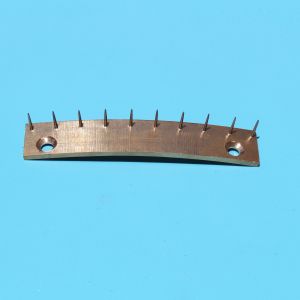 Buy cheap Customized Textile Machine Parts Pin Plate from wholesalers