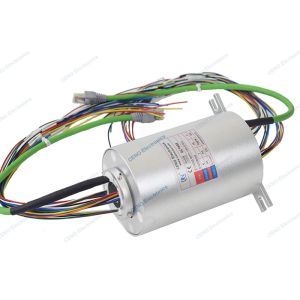Buy cheap 0 - 380V AC / DC Ethernet Signal Slip Ring Compabitle With 6 Circuits Electrical Collector from wholesalers