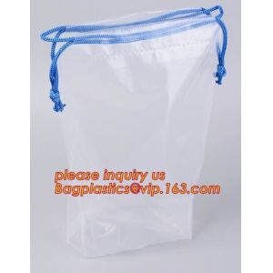 Buy cheap biodegradable Customized Laundry Drawstring Poly Bag Plastic Laundry Bag For Hotel With Own Logo,Poly Plastic Drawstring from wholesalers