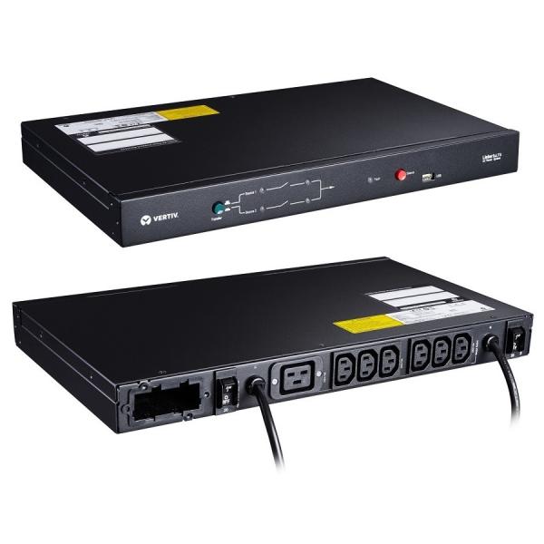 Quality 16A IEC Socket Standard Network Card Automatic Transfer Switch for VERTIV UF-LTS16-1P for sale