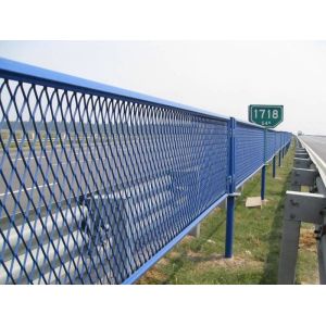 Fence 3003 Aluminum Expanded Metal Screen Mesh Panels PVDF Coating