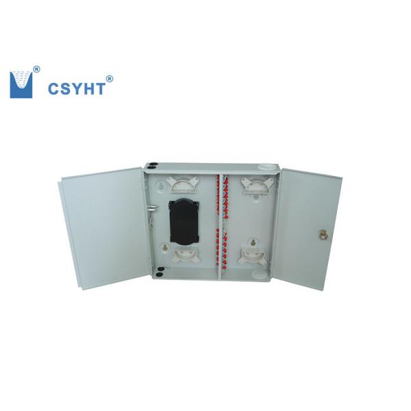 Quality Grey White Fiber Electrical Boxes Indoor 24FO 48FO 96FO Electrostatic Spraying for sale