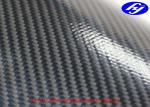 Black Kevlar Polyurethane Upholstery Fabric Coated With Glossy TPU Dual Sides