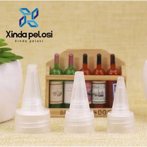 Buy cheap Twist Long Nozzle Screw Plastic Spout Caps Squeeze Bottle Cap Tips from wholesalers