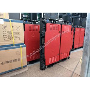 Die casting rgb led screen , p10 outdoor full color led display with fast locks