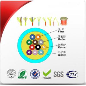 Buy cheap High Strength 24 Core Multimode Fiber Optic Cable LSZH / PVC Outer Sheath from wholesalers