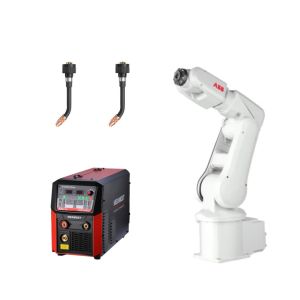 Buy cheap 6 Axis ABB IRB 120 Industrial Welding Robot Arm Payload 3kg Reach 580mm With IRC5 Controller from wholesalers